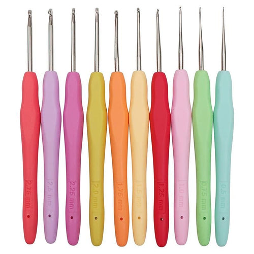 Ergonomic Crochet Hook- Rubber Grip